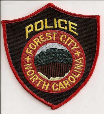 Forest City Police
Thanks to EmblemAndPatchSales.com for this scan.
Keywords: north carolina