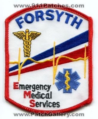 Forsyth Emergency Medical Services EMS Patch (Georgia)
Scan By: PatchGallery.com
Keywords: ambulance emt paramedic