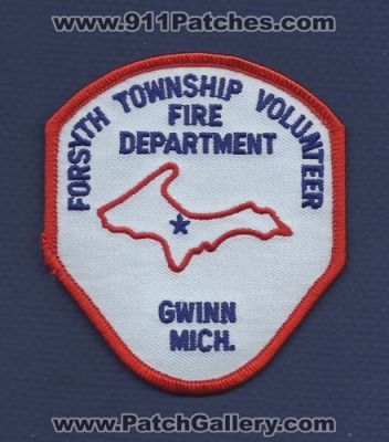 Forsyth Township Volunteer Fire Department (Michigan)
Thanks to Paul Howard for this scan.
Keywords: dept. twp. gwinn mich.