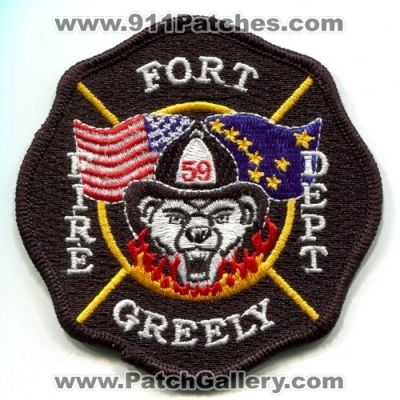 Fort Greely Fire Department (Alaska)
Scan By: PatchGallery.com
Keywords: ft. dept. 59 us army