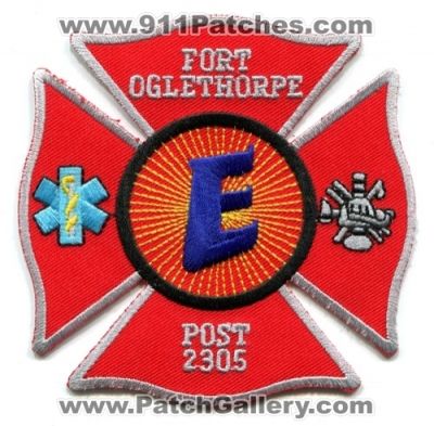 Fort Oglethorpe Fire and Rescue Department Explorer Post 2305 (Georgia)
Scan By: PatchGallery.com
Keywords: ft. dept. &