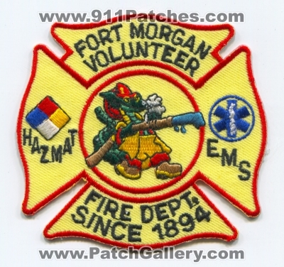 Fort Morgan Volunteer Fire Department Patch (Colorado)
Scan By: PatchGallery.com
Keywords: ft. vol. dept. hazmat haz-mat ems