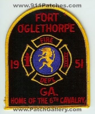 Fort Oglethorpe Fire Department (Georgia)
Thanks to Mark C Barilovich for this scan.
Keywords: ft. dept. ga.