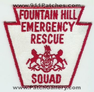 Fountain Hill Emergency Rescue Squad (Pennsylvania)
Thanks to Mark C Barilovich for this scan.
