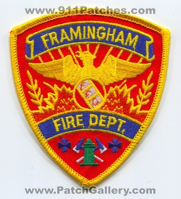 Framingham Fire Department Patch (Massachusetts)
Scan By: PatchGallery.com
Keywords: dept.