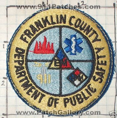 Franklin County Department of Public Safety (Virginia)
Thanks to swmpside for this picture.
Keywords: dept. dps em emergency management 911