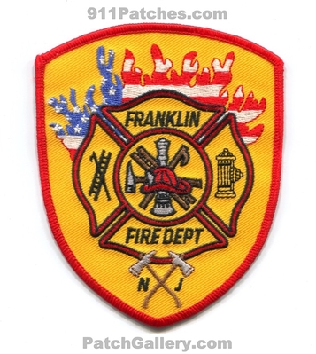 Franklin Fire Department Patch (New Jersey)
Scan By: PatchGallery.com
Keywords: dept.
