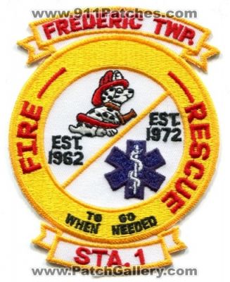 Frederic Township Fire Rescue Department Station 1 (Michigan)
Scan By: PatchGallery.com
Keywords: twp. dept. sta.
