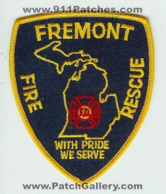 Fremont Fire Rescue (Michigan)
Thanks to Mark C Barilovich for this scan.
Keywords: f.d. fd department