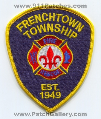 Frenchtown Township Fire Rescue Department Patch (Michigan)
Scan By: PatchGallery.com
Keywords: twp. dept.