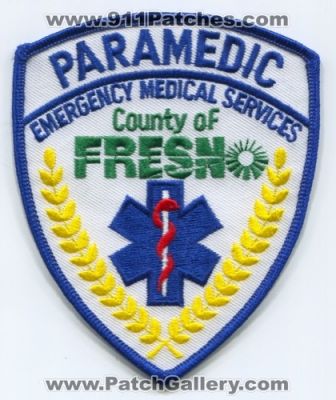 Fresno County Emergency Medical Services Paramedic (California)
Scan By: PatchGallery.com
Keywords: co. ems ambulance of