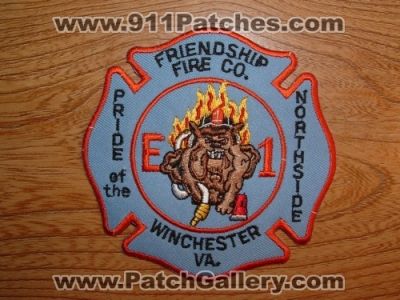 Friendship Fire Company Engine 1 (Virginia)
Picture By: PatchGallery.com
Keywords: co. winchester va.