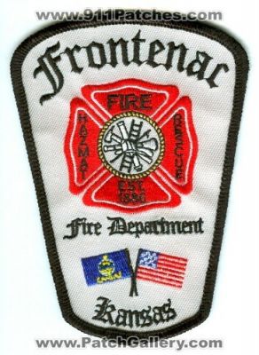 Frontenac Fire Department (Kansas)
Scan By: PatchGallery.com
Keywords: dept. hazmat haz-mat rescue