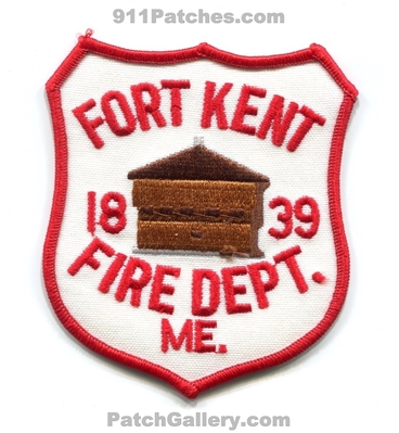 Fort Kent Fire Department Patch (Maine)
Scan By: PatchGallery.com
Keywords: ft. dept. 1839