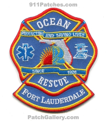 Fort Lauderdale Fire Rescue Department Ocean Rescue Patch (Florida)
Scan By: PatchGallery.com
Keywords: ft. dept. protecting and saving lives since 1926