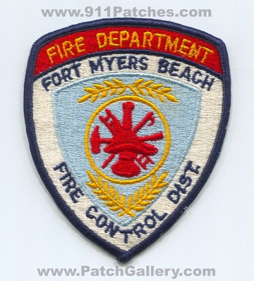 Fort Myers Beach Fire Control District Department Patch (Florida)
Scan By: PatchGallery.com
Keywords: ft. dist. dept.