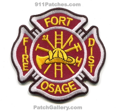 Fort Osage Fire District Patch (Missouri)
Scan By: PatchGallery.com
Keywords: ft. dist. department dept.