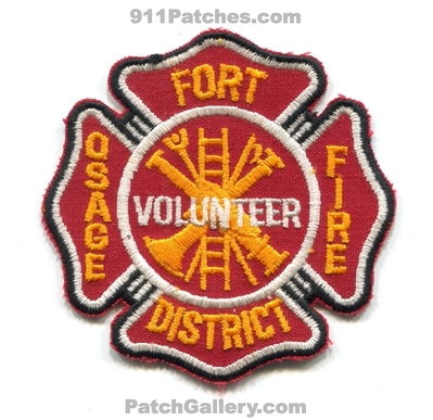 Fort Osage Volunteer Fire District Patch (Missouri)
Scan By: PatchGallery.com
Keywords: ft. vol. dist. department dept.