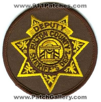 Fulton County Sheriff's Dept Deputy (Georgia)
Scan By: PatchGallery.com
Keywords: sheriffs department