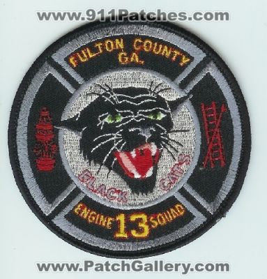 Fulton County Company 13 (Georgia)
Thanks to Mark C Barilovich for this scan.
Keywords: engine squad ga.