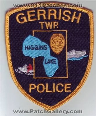 Gerrish Township Police Department (Michigan)
Thanks to Dave Slade for this scan.
Keywords: twp. dept. niggins lake