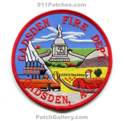 Gadsden Fire Department Patch (Alabama)
Scan By: PatchGallery.com
Keywords: dept.