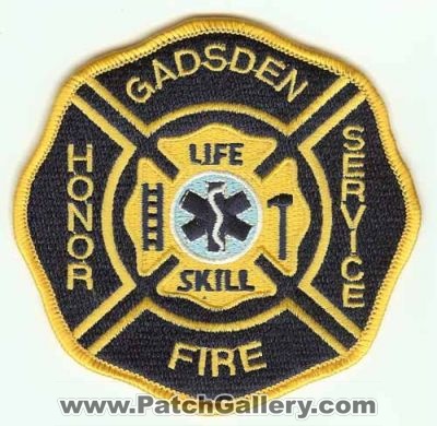 Gadsen Fire (Alabama)
Thanks to PaulsFirePatches.com for this scan.
