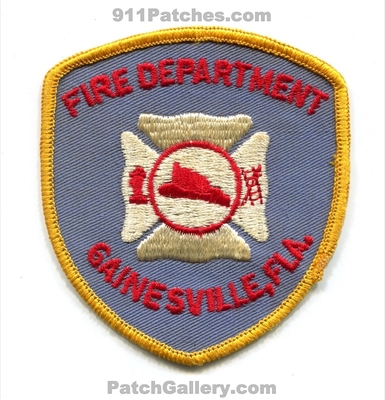 Gainesville Fire Department Patch (Florida)
Scan By: PatchGallery.com
Keywords: dept. fla.