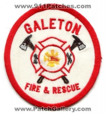 Galeton Fire and Rescue Department Patch (Colorado)
[b]Scan From: Our Collection[/b]
Keywords: & dept.