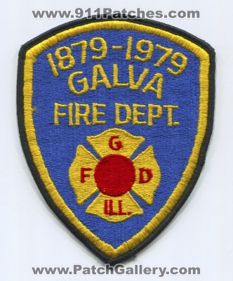 Galva Fire Department 100 Years Patch (Illinois)
Scan By: PatchGallery.com
Keywords: dept. gfd ill.