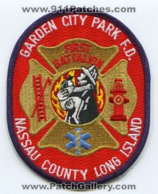 Garden City Park Fire Department First Battalion (New York)
Scan By: PatchGallery.com
Keywords: dept. f.d. fd nassua county long island 1st