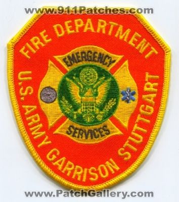 Garrison Stuttgart Fire Department Emergency Services US Army Military Patch (Germany)
Scan By: PatchGallery.com
Keywords: dept. u.s.