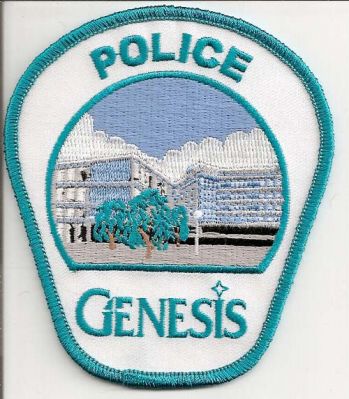 Genesis Police
Thanks to EmblemAndPatchSales.com for this scan.
Keywords: tennessee