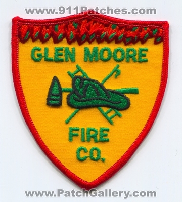 Glen Moore Fire Company Patch (Pennsylvania)
Scan By: PatchGallery.com
Keywords: co. department dept.