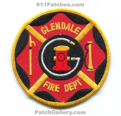 Glendale Fire Department Patch (Missouri)
Scan By: PatchGallery.com
Keywords: dept.