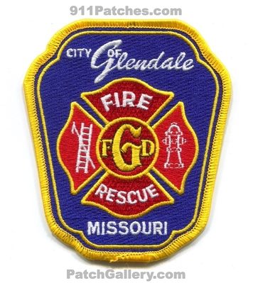 Glendale Fire Rescue Department Patch (Missouri)
Scan By: PatchGallery.com
Keywords: city of dept.