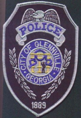 Glennville Police
Thanks to EmblemAndPatchSales.com for this scan.
Keywords: georgia city of