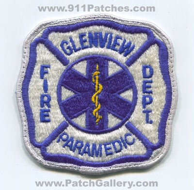 Glenview Fire Department Paramedic Patch (Illinois)
Scan By: PatchGallery.com
Keywords: dept. ems
