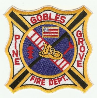 Gobles Pine Grove Fire Dept
Thanks to PaulsFirePatches.com for this scan.
Keywords: michigan department