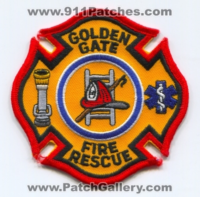 Golden Gate Fire Rescue Department Patch (Florida)
Scan By: PatchGallery.com
Keywords: dept.
