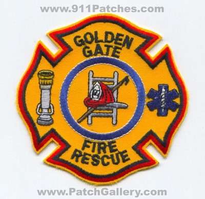 Golden Gate Fire Rescue Department Patch (Florida)
Scan By: PatchGallery.com
Keywords: dept.