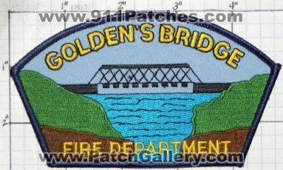 Golden's Bridge Fire Department (New York)
Thanks to swmpside for this picture.
Keywords: goldens dept.