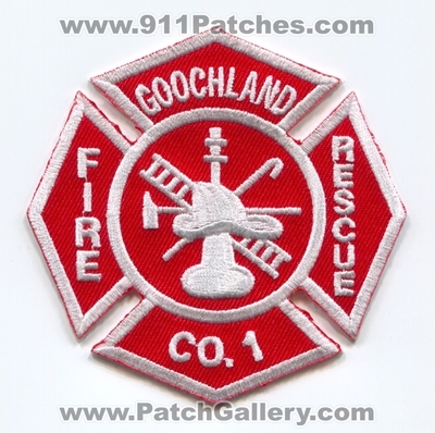 Goochland Fire Rescue Department Company 1 Patch (Virginia)
Scan By: PatchGallery.com
[b]Patch Made By: 911Patches.com[/b]
Keywords: dept. co. number no. #1