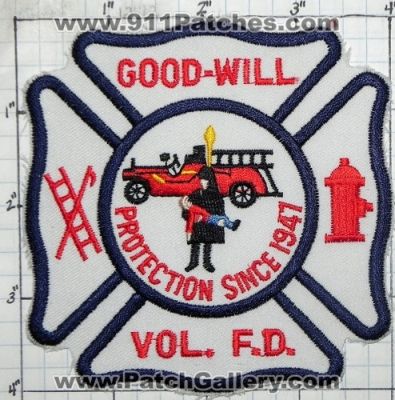 Good-Will Volunteer Fire Department (New York)
Thanks to swmpside for this picture.
Keywords: vol. f.d. dept.