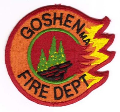 Goshen Fire Dept
Thanks to Michael J Barnes for this scan.
Keywords: massachusetts department