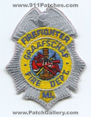 Graafschap Fire Department FireFighter (Michigan)
Scan By: PatchGallery.com
Keywords: dept. mi.