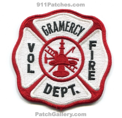 Gramercy Volunteer Fire Department Patch (Louisiana)
Scan By: PatchGallery.com
Keywords: vol. dept.