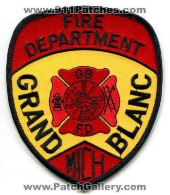 Grand Blanc Fire Department (Michigan)
Scan By: PatchGallery.com
Keywords: dept. gbfd