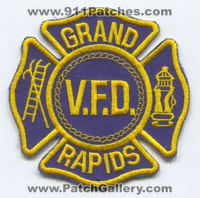 Grand Rapids Volunteer Fire Department (UNKNOWN STATE)
Scan By: PatchGallery.com
Keywords: vol. v.f.d. vfd dept.