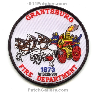Grantsburg Fire Department Patch (Wisconsin)
Scan By: PatchGallery.com
Keywords: dept. 1873